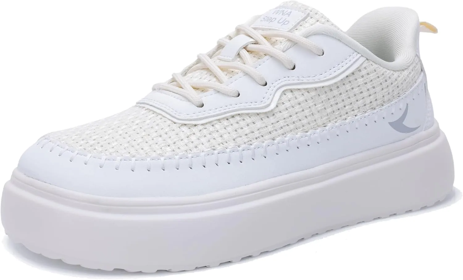 Womens Wide Toe Box Walking Shoes Slip On Canvas Shoe Comfortable Platform Low Top Sneaker for Casual Daily US 6-11