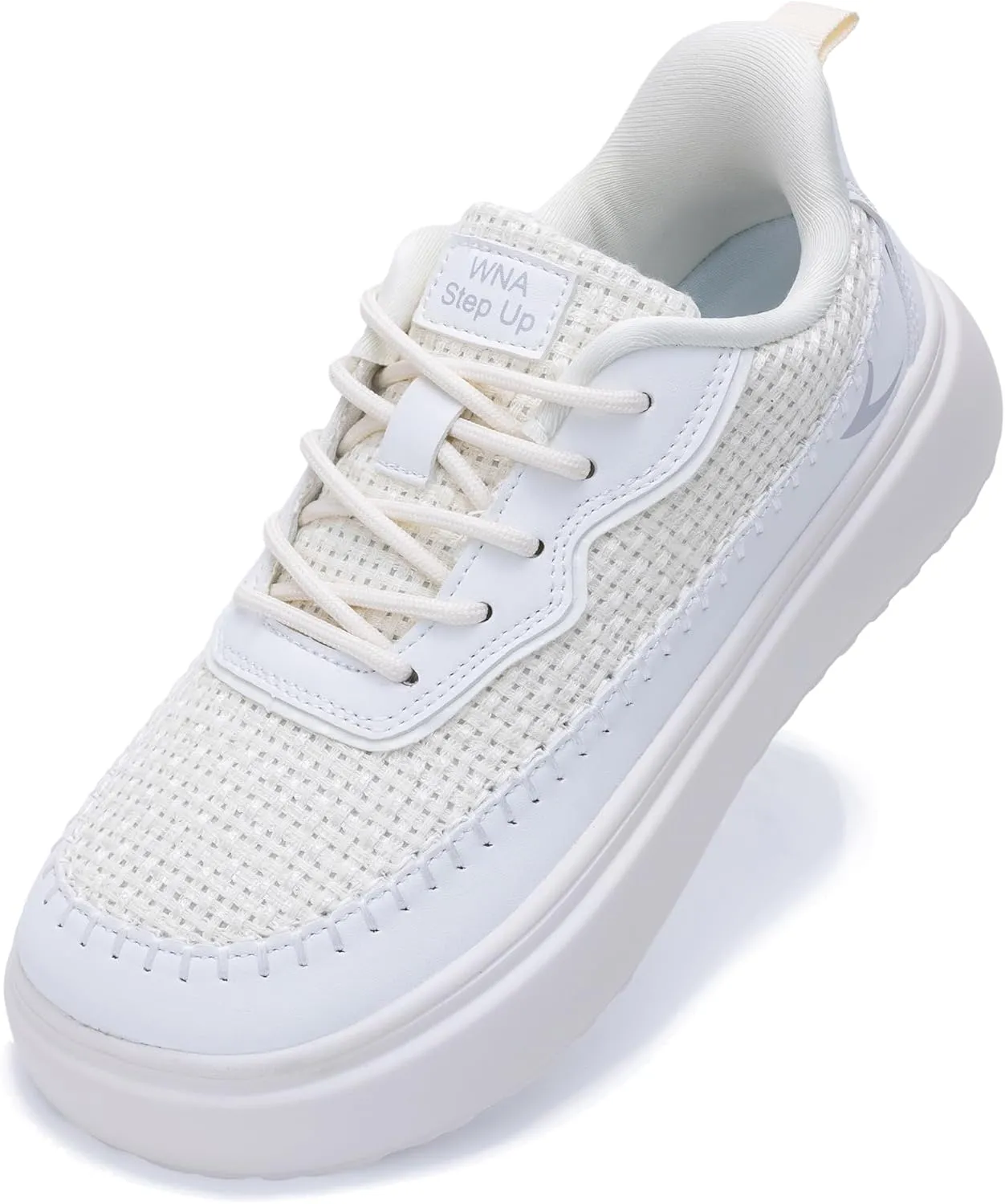 Womens Wide Toe Box Walking Shoes Slip On Canvas Shoe Comfortable Platform Low Top Sneaker for Casual Daily US 6-11