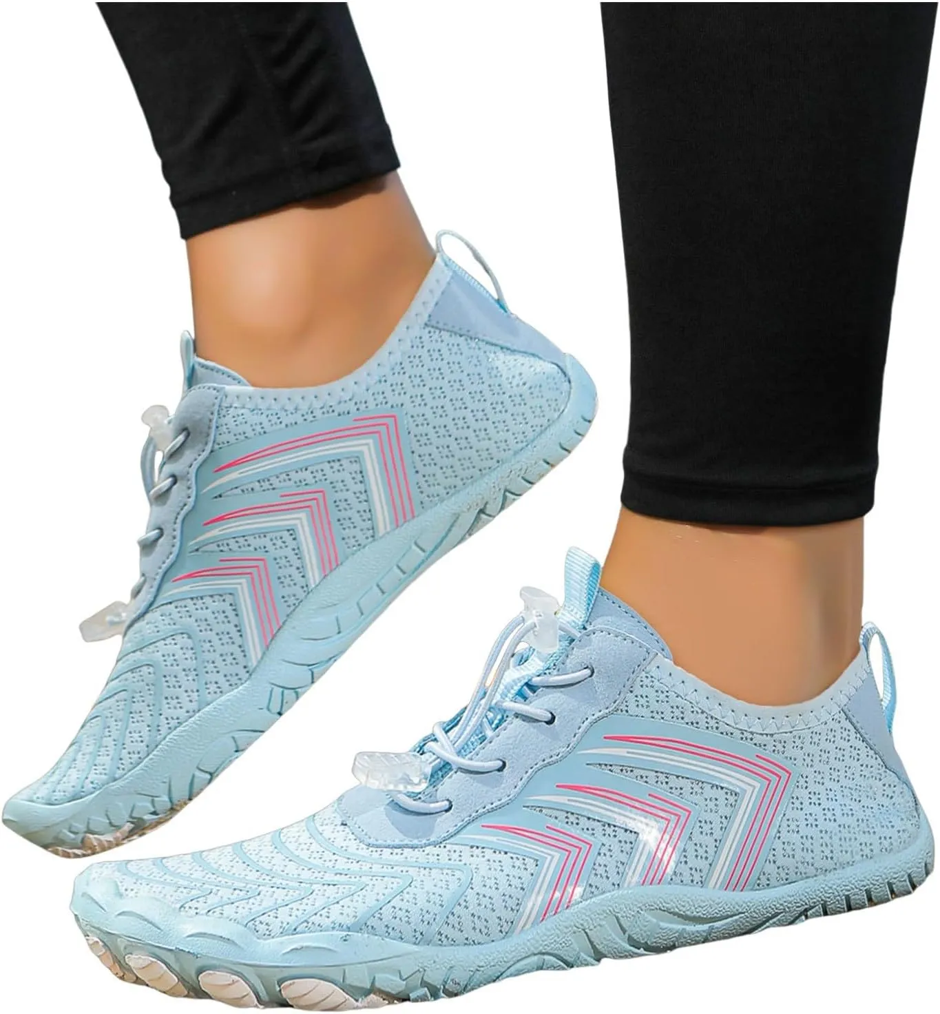 ZSpzx Walking Sneakers for Women 2025 Low-Top Air Cushioned Lace Up Comfortable Breathable Running Shoes Jogging Tennis Sneaker Non Slip Hiking Shoe Comfy Lightweight Footwear for Gym Travel