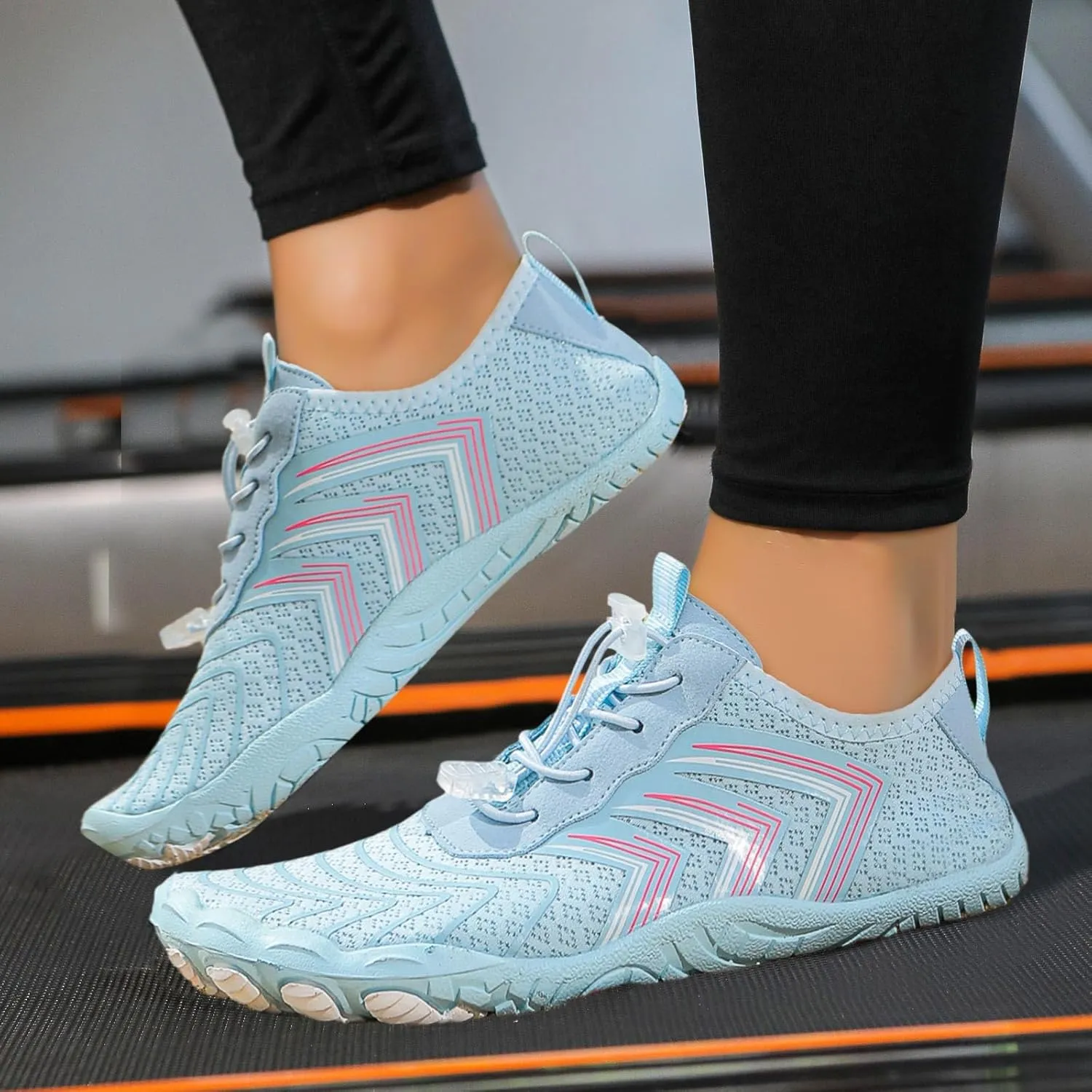 ZSpzx Walking Sneakers for Women 2025 Low-Top Air Cushioned Lace Up Comfortable Breathable Running Shoes Jogging Tennis Sneaker Non Slip Hiking Shoe Comfy Lightweight Footwear for Gym Travel
