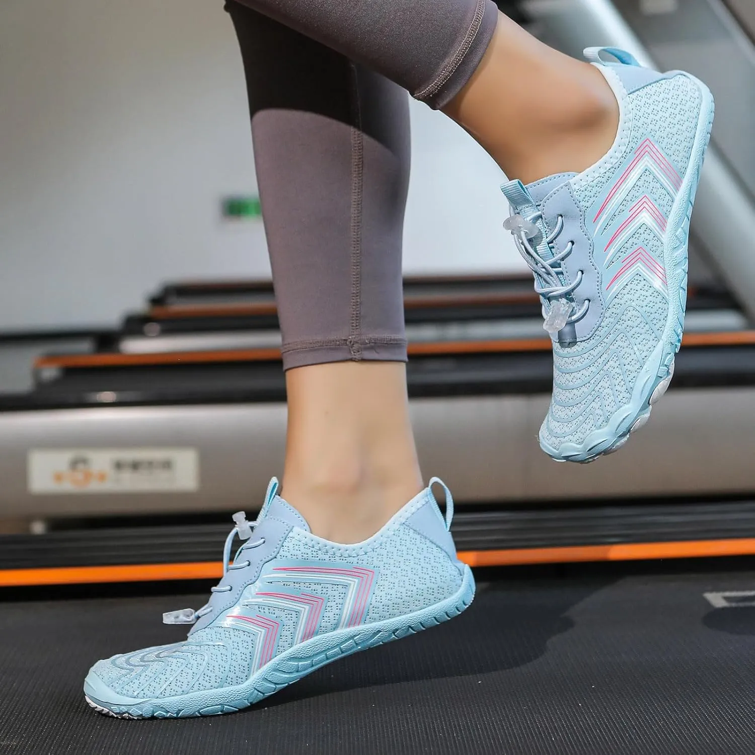 ZSpzx Walking Sneakers for Women 2025 Low-Top Air Cushioned Lace Up Comfortable Breathable Running Shoes Jogging Tennis Sneaker Non Slip Hiking Shoe Comfy Lightweight Footwear for Gym Travel